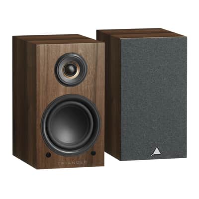 Triangle LN01A Wireless Bluetooth Bookshelf Speakers (Chestnut, Pair) image 1