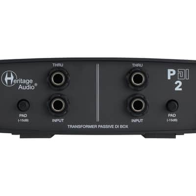 Heritage Audio P DI 2 Transformer Passive DI Box image 1
