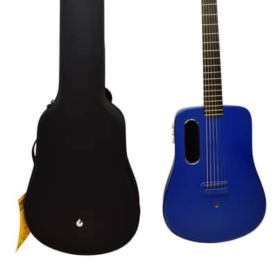 LAVA ME 2 Acoustic Electric Travel Guitar, Blue w/ Case image 1
