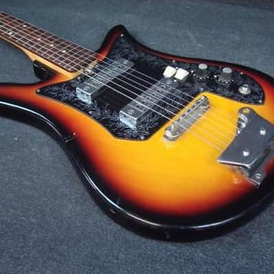 Vintage Teisco ET-200 Electric Guitar Tulip Body Made In Japan ET200 image 2