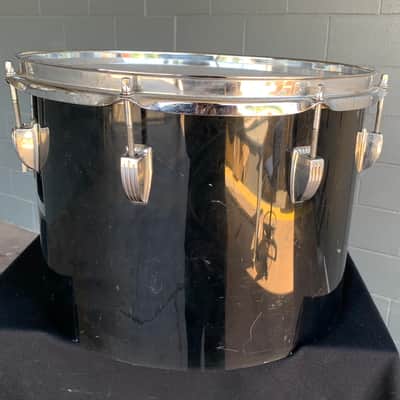 70's Ludwig Smoke Vistalite 10x14" Concert Tom image 7