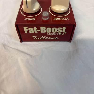 Fulltone Fat Boost FB-2 2000s - Red image 4