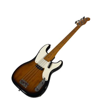 2023 Fender American Vintage II 1954 Precision Bass w/ OHSC - 2 Color Sunburst image 2