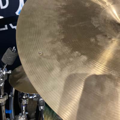 David Garibaldi's Tower of Power Sabian 20" HH Hand-Hammered Medium Sizzle Ride Cymbal With 6 Rivets, 2526g (#46) image 15