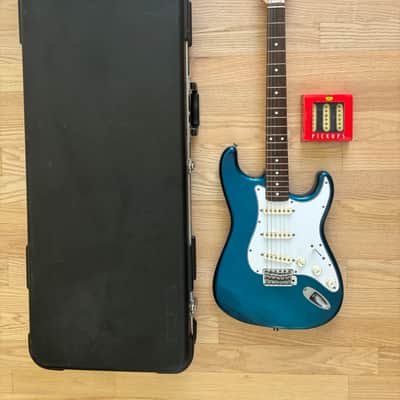 Fender ST-62 Stratocaster MIJ 1990-91 Baltic Blue with hardcase and 2 sets of pickups image 1