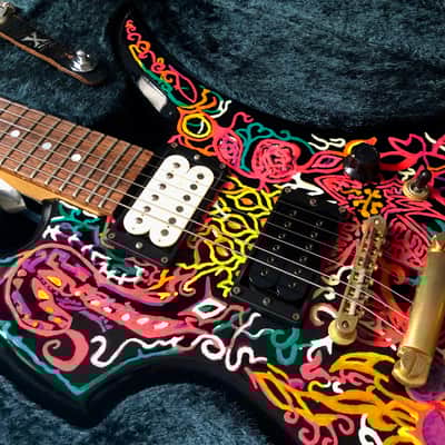 FERNANDES MG 120X hide psychedelic サイケ Fernandes MG-120X/145X/165X（hideサイケモデル） - メルカリ