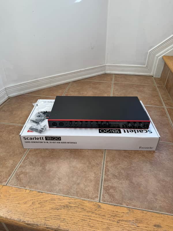 Focusrite Scarlett 18i20 3rd Gen Recording Interface 3 image 1