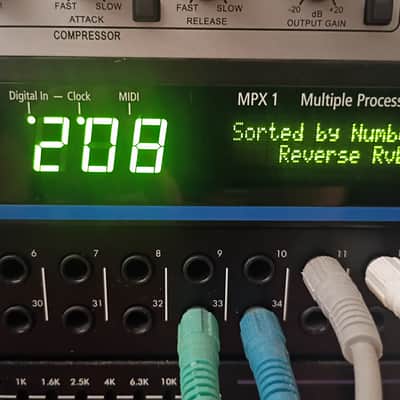 Lexicon MPX1 Multiple Processor FX 2000s - Black image 2