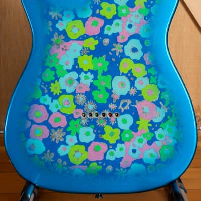 2016 Fender Japan Telecaster 69 Vintage Reissue FSR Blue Flower metallic - stunning MIJ! image 7