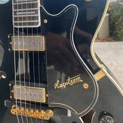 Hagstrom '67 Viking II 2023 - Present - Black Gloss image 8