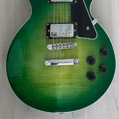 Firefly FFLPS Les Paul Lizard Burst Green image 2