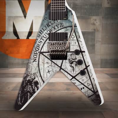 Jackson Randy Rhoads Flying V 1984 Hot Pink Metal Flake | Reverb