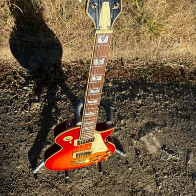 Jay Turser Single Cut les paul jt200 D - Heritage Cherry Sunburst image 15