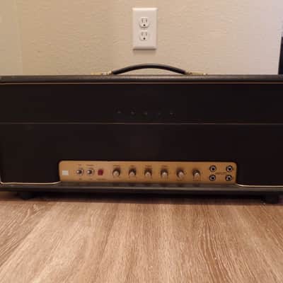 Handmade 1968 Marshall Super Lead Plexi 12,000 Series CLONE/REPLICA Mustard Caps Iskra image 5