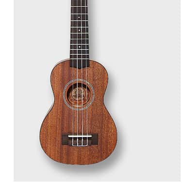 PukanaLa Model PU-SMHS Solid Sapele Mahogany top Series Soprano Size Ukulele image 2