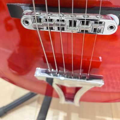 TV Jones upgraded Ibanez Artcore AF75D 2006 - Orange image 11