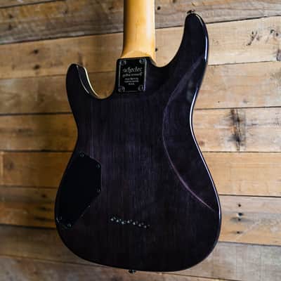 2024 Schecter Omen Extreme 7 in See-Thru Black image 8