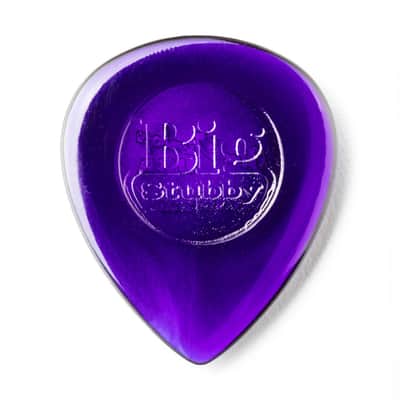 Dunlop Big Stubby Guitar Picks - 3mm, Purple (6-pack) image 2
