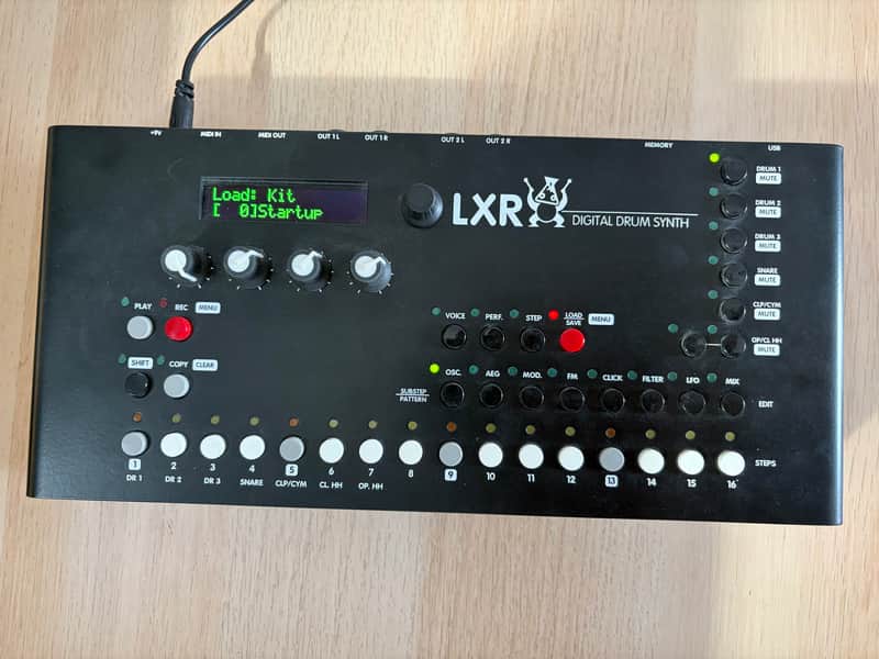 Sonic Potions LXR Drum Synthesizer (original) with Erica Synths Enclosure image 1