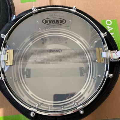 Dunnett Classic Stainless Steel Soprano Snare Drum 5.5in x 12in "Tita"+Beato Bag image 10