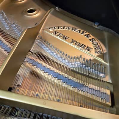 Steinway & Sons 9ft Model D 1974 - Satin Ebony image 6