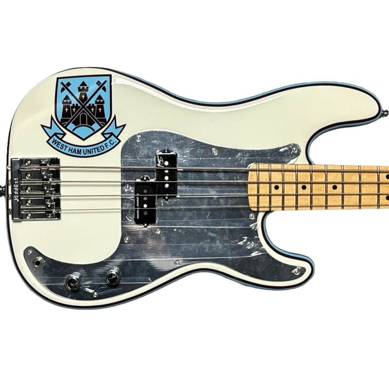 Fender Steve Harris Sign. P-Bass. Olympic White w/ Maple * IN STOCK* image 1