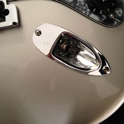 Fender American Deluxe Stratocaster 2007 Chrome Silver image 6