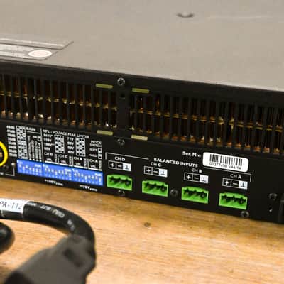 Lab Gruppen C 16:4 1600W Four-Channel Power Amplifier CG015PQ image 8