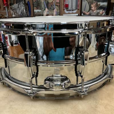 Ludwig LM402 6.5”x14” Supraphonic Snare Drum - Chrome Over Aluminum image 6