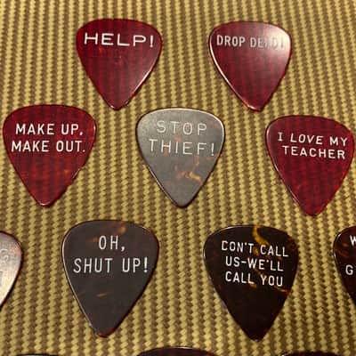 17- 1960’s D’Andrea N.O.S. ad lib guitar picks image 3