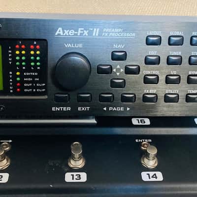Fractal audio Axe FX 2 MK 1 and Fractal MFC 101 midi foot controller MK 1 image 9