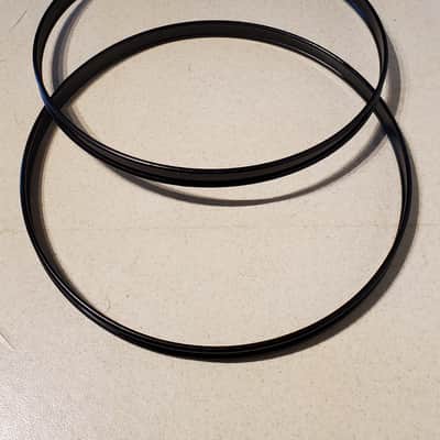 2PC Black Drum Hoops Set - 2 Piece Set - Ultra Clean image 4