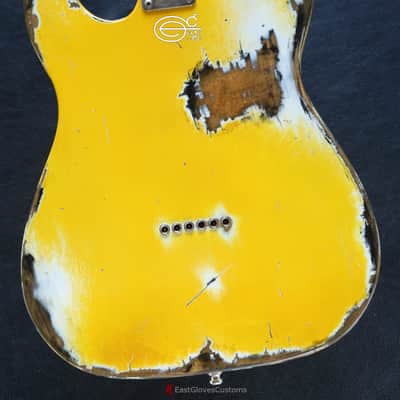 Fender Telecaster Yellow Heavy Aged Heavy Relic Bild 5