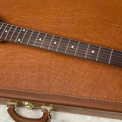 NEW! Gibson Custom 1957 Mahogany Moderne Reissue Electric Guitar - Antique Natural, VOS - 7.3lbs - G07318 image 4