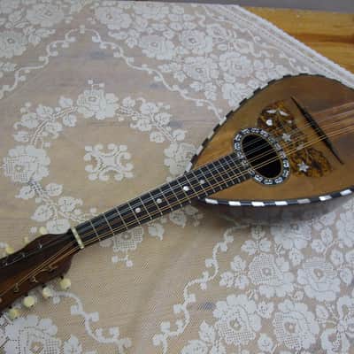 Francesco Salome Neapolitan Bowl-Back Mandolin - Natural image 2