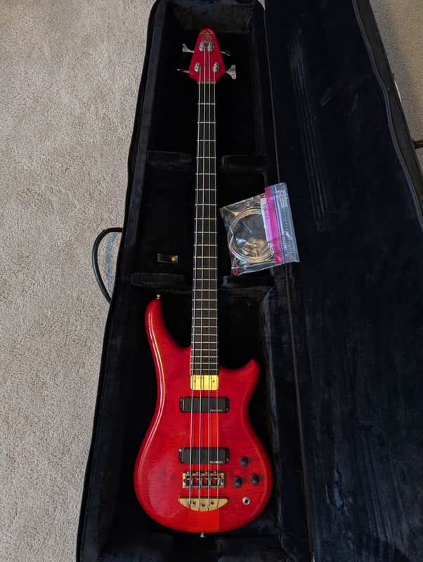 Alembic Essence 1991 - Transparent red image 1