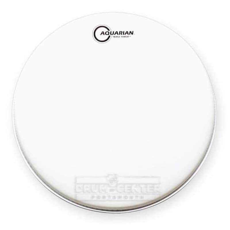 Aquarian Triple Threat Coated Snare Drumhead 13" image 1