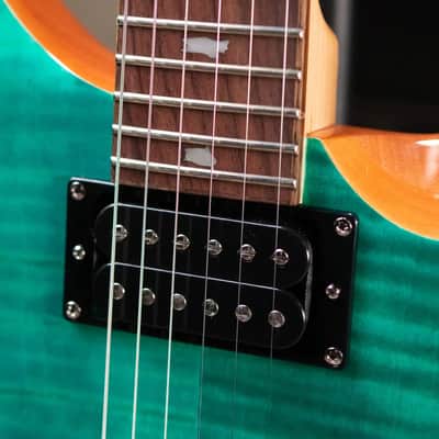 PRS SE Custom 24-08 Electric Guitar - Turquoise with Gig Bag image 8