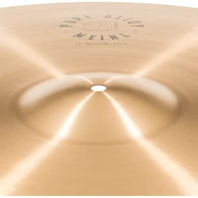 Meinl 22" Pure Alloy Traditional Medium Crash Cymbal - PA22MC image 4