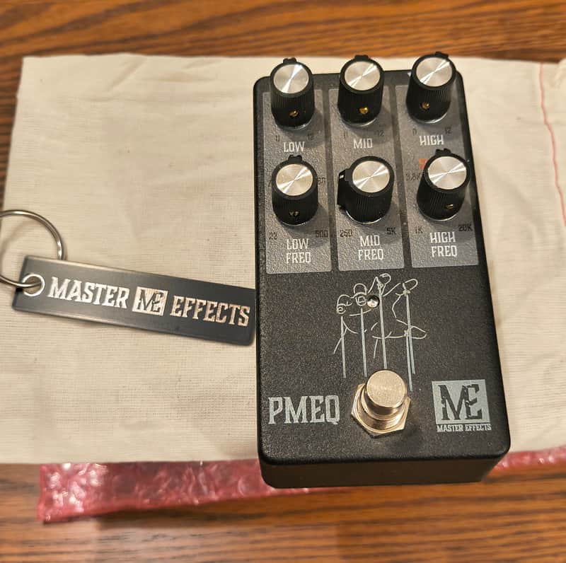 Master Effects Pedals Puppet Master PMEQ 2025 - Black crackle image 1