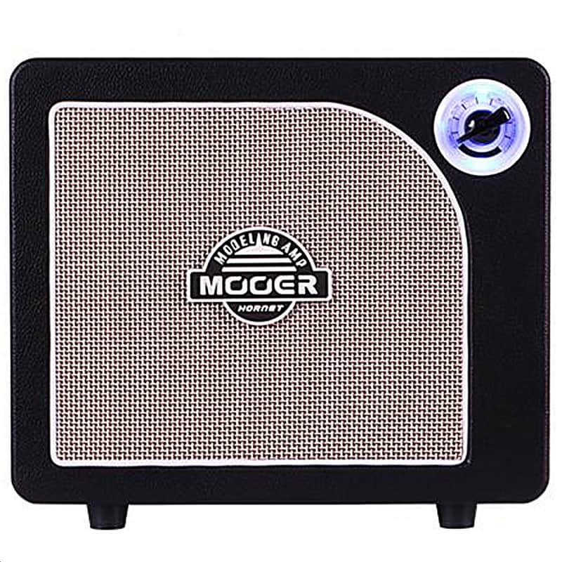 Mooer Hornet Black 15 watt combo amp with built in effects and amp modeling image 1