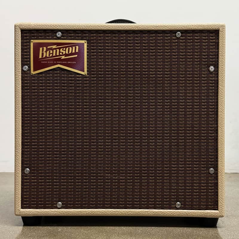 Benson Amps 5w Vinny Reverb Combo Power Scaling Blonde/Oxblood image 1