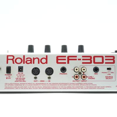 [SALE Ends Aug 6] Roland EF-303 Groove Effects Processor / Step Filter / Synthesizer / Sequencer image 6