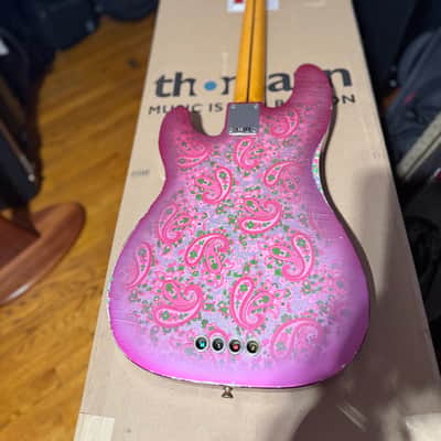 Fender Precision Bass 2000-2022? Master relic- Pink Paisley image 16