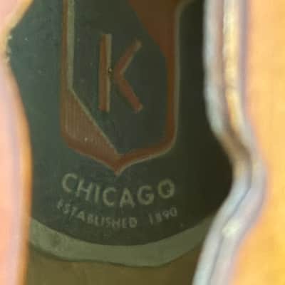 Kay 2 point Venetian Mandolin 1940's - Sunburst image 5