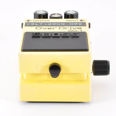 Boss SD-1 Modified Volt-Down 2.5-7.5V Fuzz Sound Super Overdrive Made In Taiwan 2003 Used From Japan #QR11954 image 14