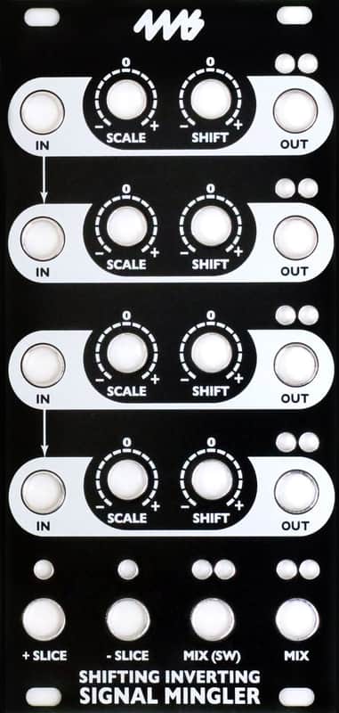 4MS BLACK FACEPLATES-SISM : BRAND NEW :  [DETROIT MODULAR] image 1