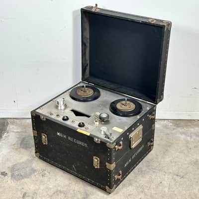 Ampex 350 / 351 Reel To Reel Transport Magnetic Tape Recorder w/ Original Case image 4