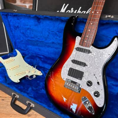Fender Deluxe Roadhouse Stratocaster 3-Colour Sunburst 2018 Electric Guitar w/ Mods image 14