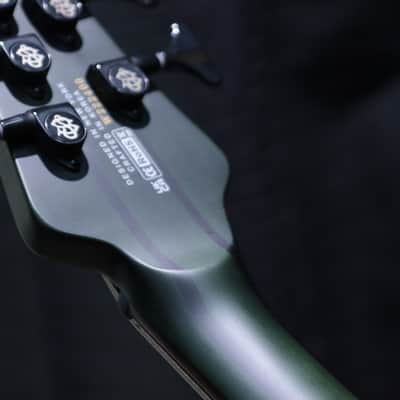 Spector NS Dimension 5 Left-Handed Multi-Scale Haunted Moss Matte Electric Bass w/Bag image 20
